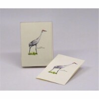 Steven M. Lewers & Associates LEWERSNC56 Sandhill Crane Notecard Assortment (8 of 1 style) Perspective: Main