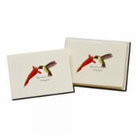 Lewers Earth Sky Water LEWERSNC202 Hummer & Flowers Notecards