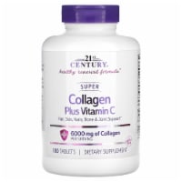 21st Century Super Collagen Plus Vitamin C 1 000 mg - 180 Tablets