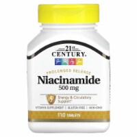 21st Century Prolonged Release Niacinamide 500 mg - 110 Tablets