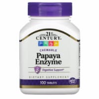21st Century Papaya Enzyme Chewable - 100 Tablets