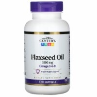 21st Century Flaxseed Oil 1000 mg - 120 Softgels