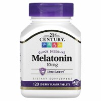 21st Century Quick Dissolve Melatonin - Cherry 10 mg 120 Tabs