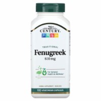 21st Century Traditional Fenugreek 610 mg - 100 Vegetarian Capsules Perspective: Main