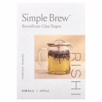 Rishi Tea Simple Brew™ Borosilicate Glass Teapot - 13.5 fl oz (400 ml) Perspective: Main