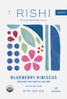 Rishi Tea Organic Blueberry Hibiscus Tea Sachets