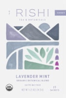 Rishi Tea Organic Lavender Mint Tea Sachets