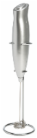 Primula Handheld Battery Operated Milk Frother with Stand - Silver Perspective: Main