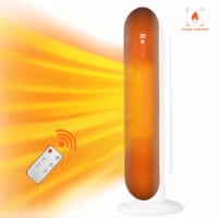 SUGIFT 1500W Tower Space Heater,Ceramic Heater with Remote,Digital Display
