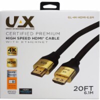 UAX GL4KHDMI66M 20 ft. 4K HDMI Cable