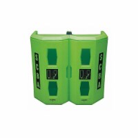 Allegro Industries Dual SCBA Storage Cabinet,Green 4350