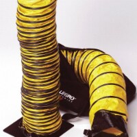 Allegro Industries Blower Ducting,6 ft.,Black/Yellow  9500-06