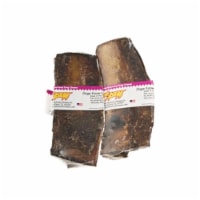 Jones Natural Chews 667 7 in. Beef Rib Bones Dog Treat - 2 Pack