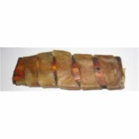 Jones Naturals 090-01159 7-8 in. Chews Rib Roller Medium Beef Rib Warapped in Pork Skin