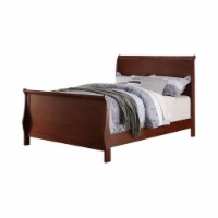 Magnificent Twin Bed,Cherry- Saltoro Sherpi