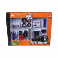 Phoenix Toys 18422 Tire Repair Shop Accessories Set Ford 1-24 Diecast Model Cars
