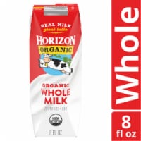 Horizon Organic Shelf-Stable Whole Milk Box Perspective: Main