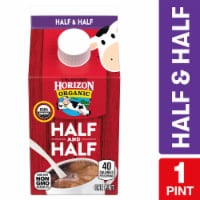 Horizon Organic Half and Half, 1 pt - Kroger