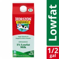 Horizon Organic 1% Lowfat Milk Half Gallon Perspective: Main