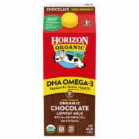 Horizon Organic DHA Omega-3 1% Chocolate Lowfat Milk Perspective: Main