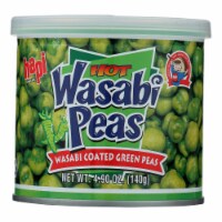 Hapi Green Peas - Hot Wasabi - Case of 24 - 4.9 oz.