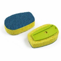 Full Circle Home - Suds Up Soap Dispensing Dish Sponge - Green - Case of 12 - 2 Count
