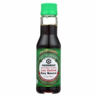 Kikkoman Soy Sauce - Less Sodium - Case of 12 - 5 oz.