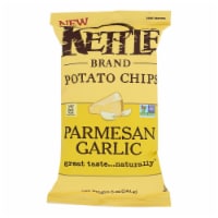 Kettle Brand - Chips Parmesan Garlic - Case of 15 - 5 oz.
