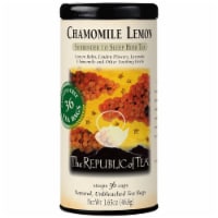 The Republic of Tea Chamomile Lemon Herbal Tea, Caffeine Free, 36 Tea Bags Perspective: Main