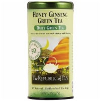 The Republic of Tea® Honey Ginseng Green Tea Bags Perspective: Main