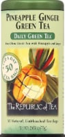 The Republic of Tea® Pineapple Ginger Green Tea Bags Perspective: Main