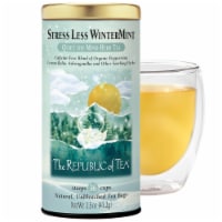 The Republic of Tea Stress Less WinterMint, Quiet the Mind Herb Tea, 36 Tea Bags
