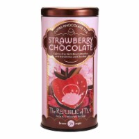 The Republic of Tea Strawberry Cuppa Chocolate Herbal Blend Tea, Low Caffeine, 36 Tea Bags Perspective: Main