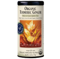 The Republic of Tea® Organic Tumeric Ginger Green Tea Perspective: Main