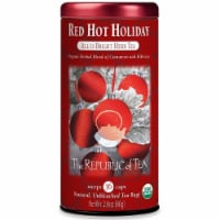 The Republic of Tea Red Hot Holiday Herbal Tea, 36 Tea Bags