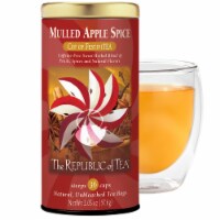 The Republic of Tea Mulled Apple Spice Herbal Tea, Naturally Caffeine Free, 36 Tea Bags