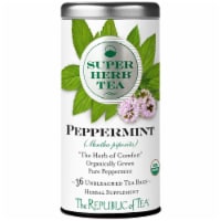 The Republic of Tea® Peppermint Herbal Supplement Tea Bags Perspective: Main