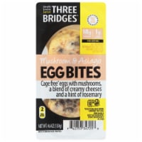 Three Bridges™ Mushroom & Asiago Egg Bites Perspective: Main