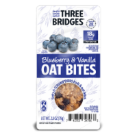 Three Bridges Oat Bites with Blueberry and Vanilla