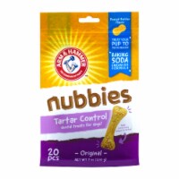 Arm & Hammer Nubbies Peanut Butter Flavor Dental Dog Treats Perspective: Main