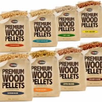 KONA Premium BBQ Smoking Pellets - 100% Hardwood Variety Pack - All 8 Varieties