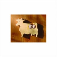 McGowan 1340 FireStone Cow Shaped Knife Sharpener
