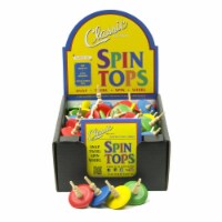 Aero-Motion 9435561 Assorted Wood Spin Top, Pack of 72