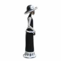 Queens of Christmas HWN-SKL-FAM-GRL 4 ft. Girl Skeleton Figurine