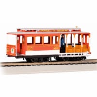 Bachmann BAC60529 HO Scale Cable Car, Red & Gray