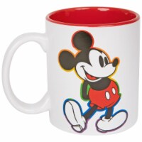Mickey Mouse 855511 11 oz Disney Mickey Mouse Rainbow Aura Mug