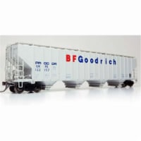 Rapido RAP157004 HO Scale UNPX Procor with BF Goodrich 5820 Covered Hopper Model Train - Pack