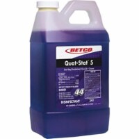 Betco BET3414700 Quat-Stat Disinfectant, Purple - Pack of 4