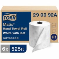 Tork TRK290092A Hand Roll Towel, White - Pack of 6