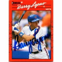 Autograph Warehouse 725206 Barry Lyons Autographed New York Mets 1990 Donruss No.526 Baseball